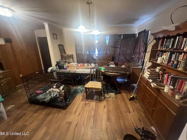 4008 Somerset Dr, Moss Point, MS 39562 - dining space with wood finished floors