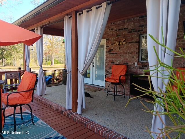 9900 Little Buck, Vancleave, MS 39565 - view of deck