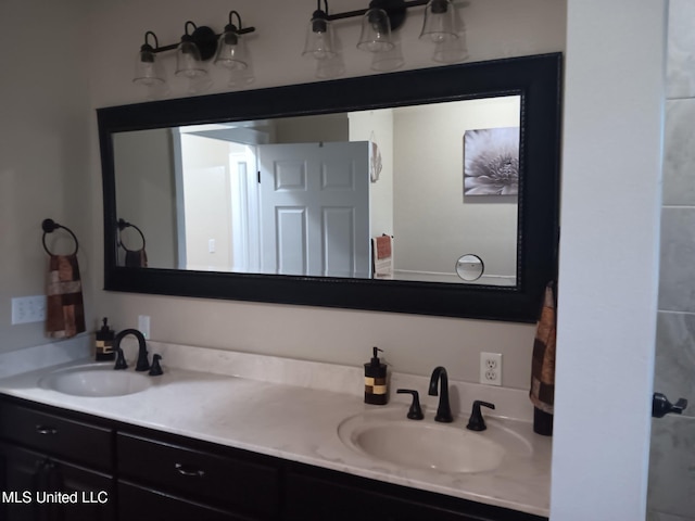 9900 Little Buck, Vancleave, MS 39565 - full bath featuring double vanity
