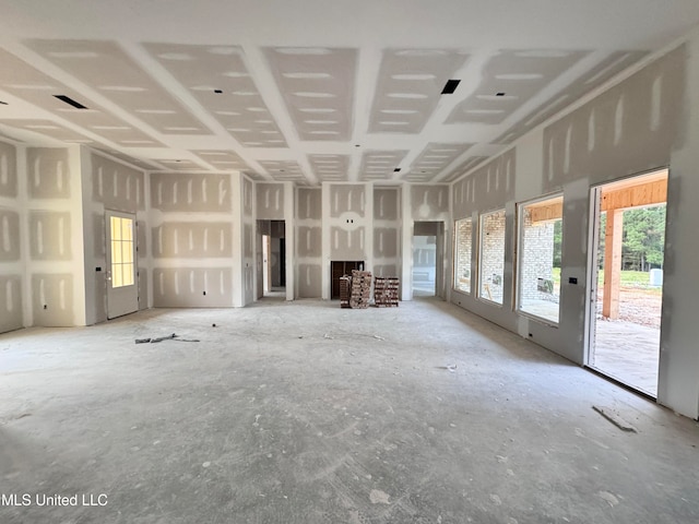 view of unfurnished living room