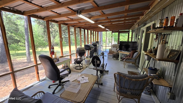 22386 Ms Highway 32, Oakland, MS 38948 - view of sunroom