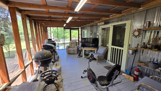 22386 Ms Highway 32, Oakland, MS 38948 - view of sunroom
