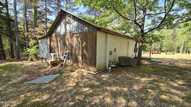 22386 Ms Highway 32, Oakland, MS 38948 - view of outbuilding featuring central AC