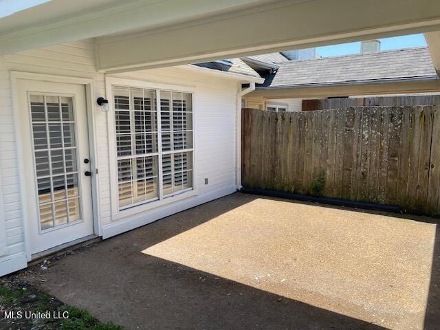 4 Foxcroft Ct, Madison, MS 39110 - view of patio / terrace with fence