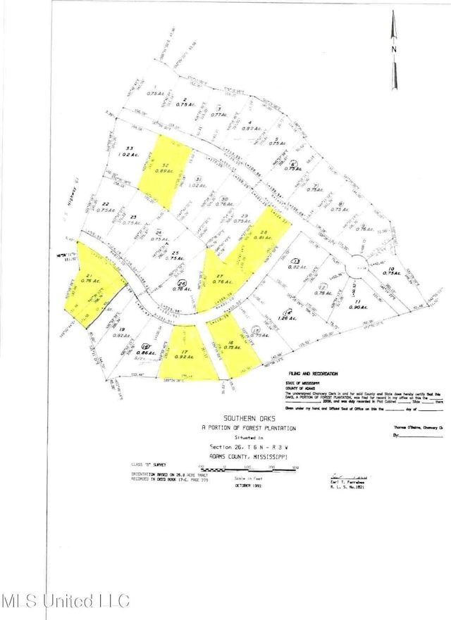 Carriage Ln, Natchez MS, 39120 land for sale