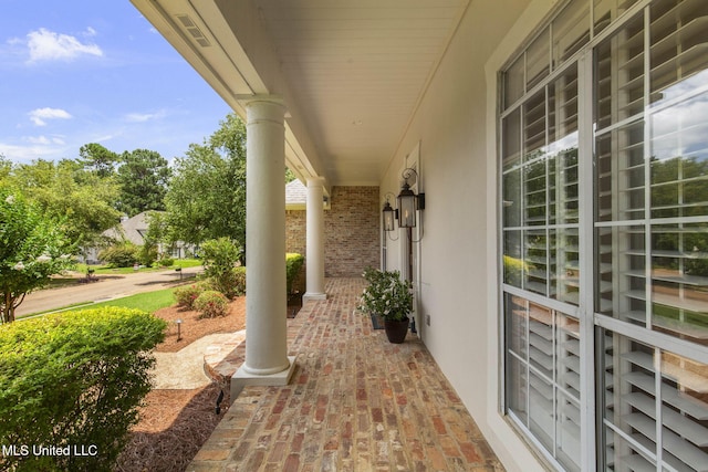 141 Whisper Lake Blvd, Madison, MS 39110 - view of covered porch