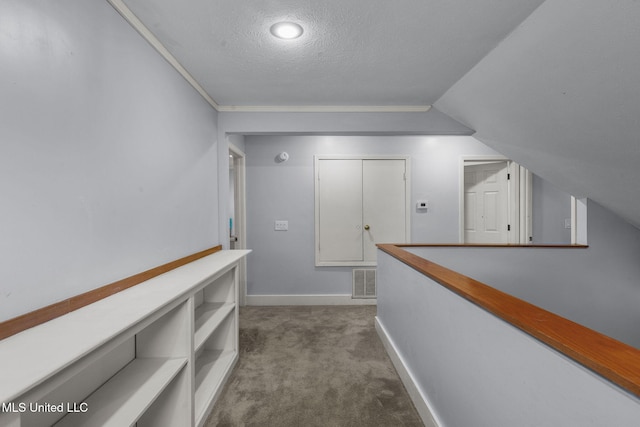 107 Lakepointe Dr, Madison, MS 39110 - corridor featuring carpet, a textured ceiling, and baseboards