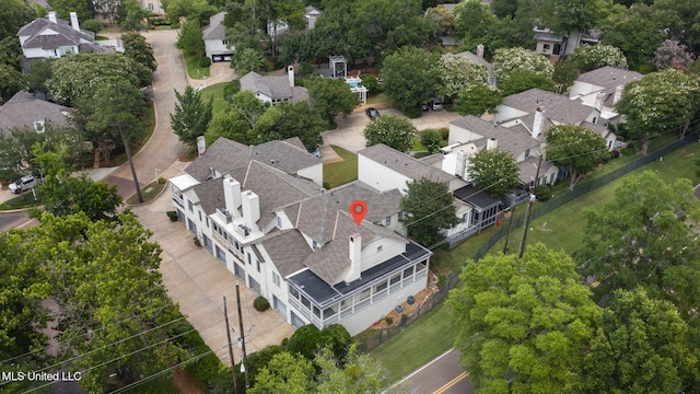 107 Lakepointe Dr, Madison, MS 39110 - aerial view of residential area