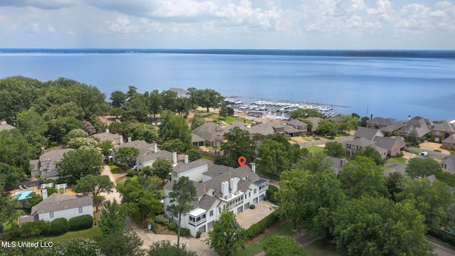 107 Lakepointe Dr, Madison, MS 39110 - aerial view of residential area featuring a nearby body of water