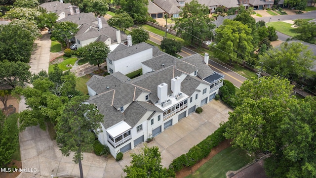 107 Lakepointe Dr, Madison, MS 39110 - aerial perspective of suburban area
