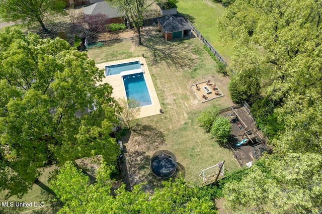 8538 Collinswood Dr, Olive Branch, MS 38654 - bird's eye view