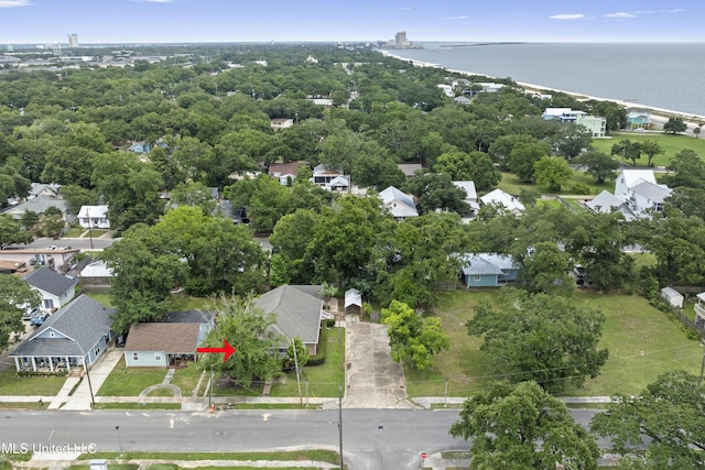 148 Acacia Ave, Biloxi, MS 39530 - aerial perspective of suburban area featuring a nearby body of water