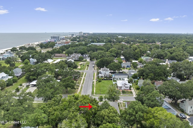 148 Acacia Ave, Biloxi, MS 39530 - aerial view of residential area with a large body of water