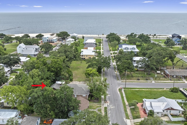 148 Acacia Ave, Biloxi, MS 39530 - aerial view of property and surrounding area featuring nearby suburban area and a nearby body of water