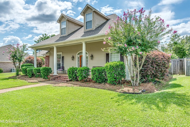 350 Edgewood Xing, Brandon, MS 39042 - cape cod home with a porch and roof with shingles