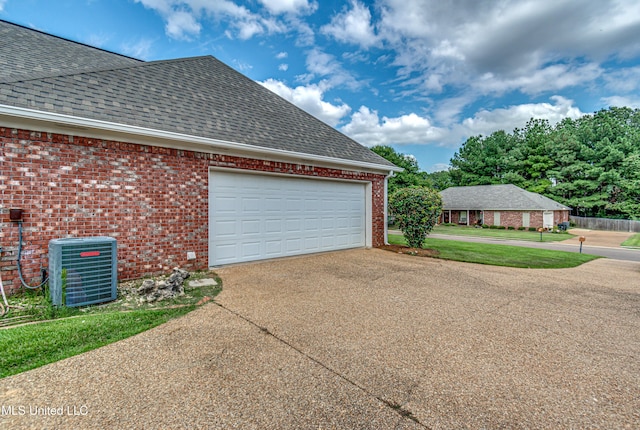 350 Edgewood Xing, Brandon, MS 39042 - garage featuring concrete driveway
