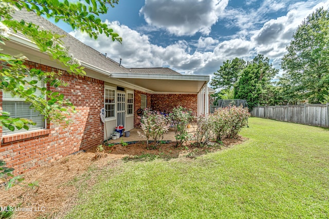 350 Edgewood Xing, Brandon, MS 39042 - view of yard with a patio area