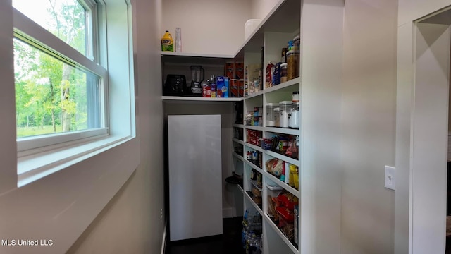 view of pantry