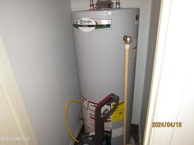 utilities featuring water heater