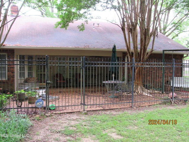 view of back of house