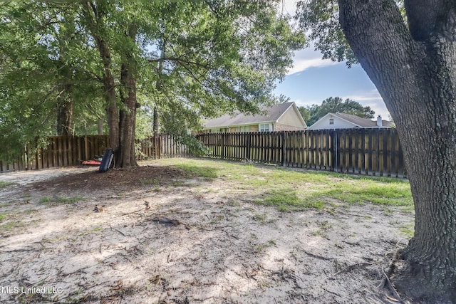 8921 Hanalei Cir, Diamondhead, MS 39525 - view of fenced backyard