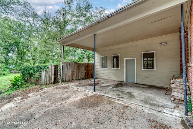 view of patio / terrace