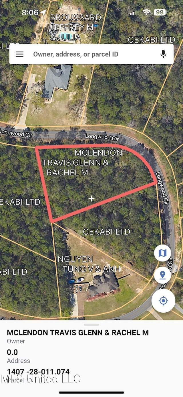 Longwood Cir, Diberville MS, 39540 land for sale