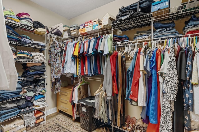 32 Cambrooke, Hattiesburg, MS 39402 - spacious closet featuring wood finished floors