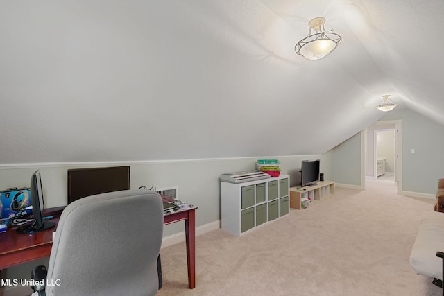 32 Cambrooke, Hattiesburg, MS 39402 - carpeted office with lofted ceiling and baseboards
