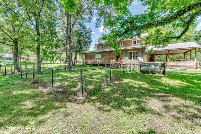 106 Mcwilliams Dr, Terry, MS 39170 - view of yard