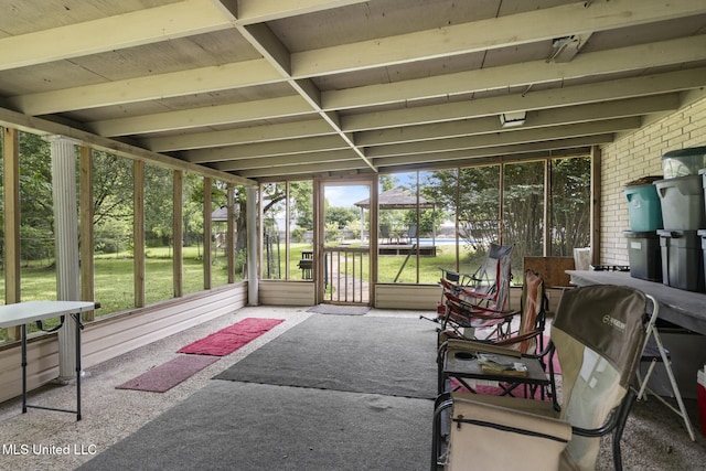 5539 Gates Ave, Long Beach, MS 39560 - view of sunroom / solarium