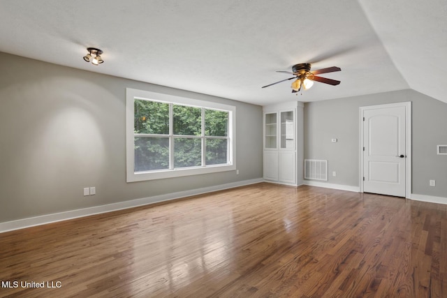 191 N Brandon Blvd, Brandon, MS 39042 - empty room with wood finished floors and ceiling fan