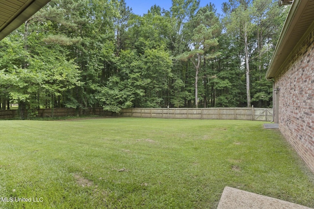 191 N Brandon Blvd, Brandon, MS 39042 - view of fenced backyard