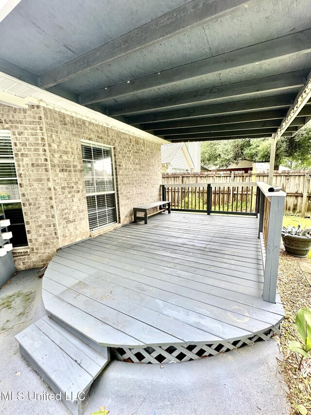 6901 N Rue Mornay, Biloxi, MS 39532 - view of wooden terrace