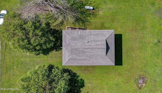 121 Belle Island Dr, Vicksburg, MS 39183 - bird's eye view