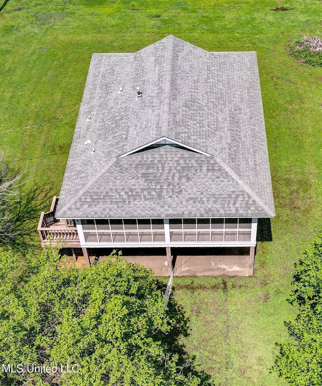 121 Belle Island Dr, Vicksburg, MS 39183 - birds eye view of property