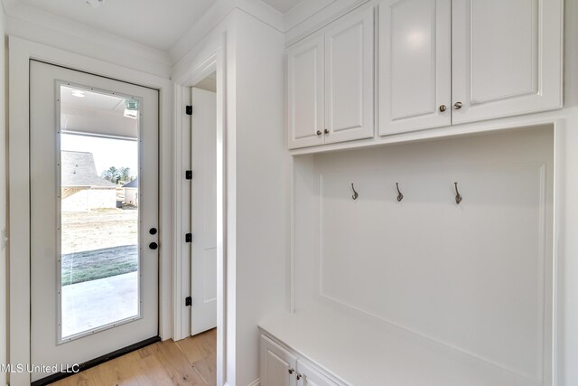 614 Cobalt Way, Brandon, MS 39042 - mudroom with light wood-type flooring