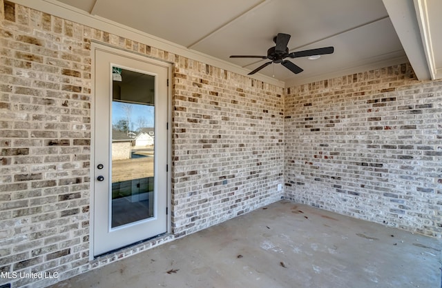 614 Cobalt Way, Brandon, MS 39042 - exterior space featuring ceiling fan