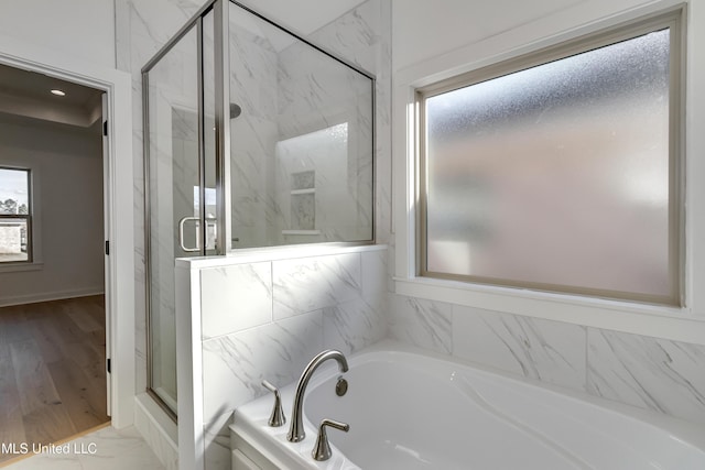 614 Cobalt Way, Brandon, MS 39042 - bathroom with independent shower and bath