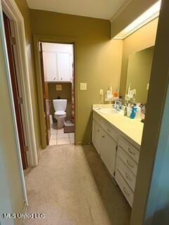 101 Dogwood Cir, Brandon, MS 39047 - full bath with toilet and vanity