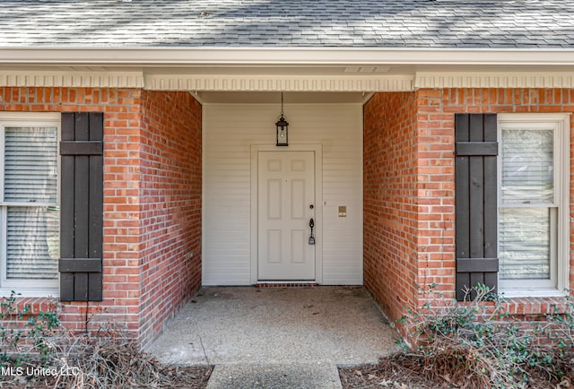 view of property entrance