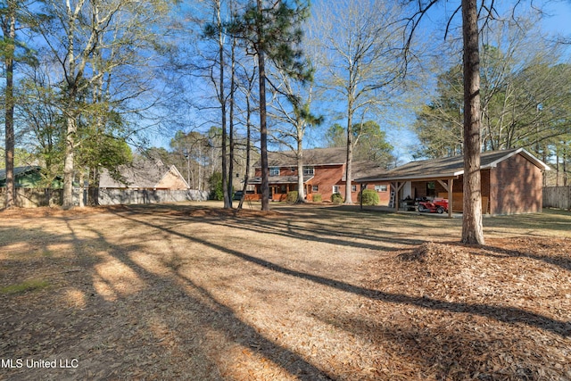 95 Sweet Bay Trl, Petal, MS 39465 - view of yard