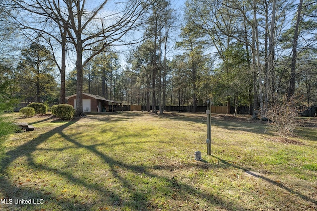 95 Sweet Bay Trl, Petal, MS 39465 - view of yard with a garage