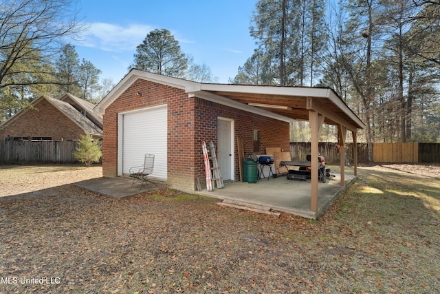 95 Sweet Bay Trl, Petal, MS 39465 - view of garage