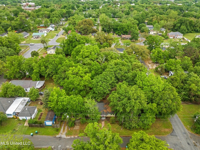 aerial view