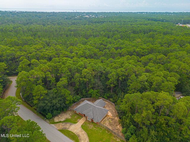 152 Sycamore Dr, Pass Christian, MS 39571 - aerial view of a forest