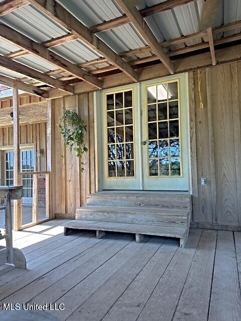 view of deck