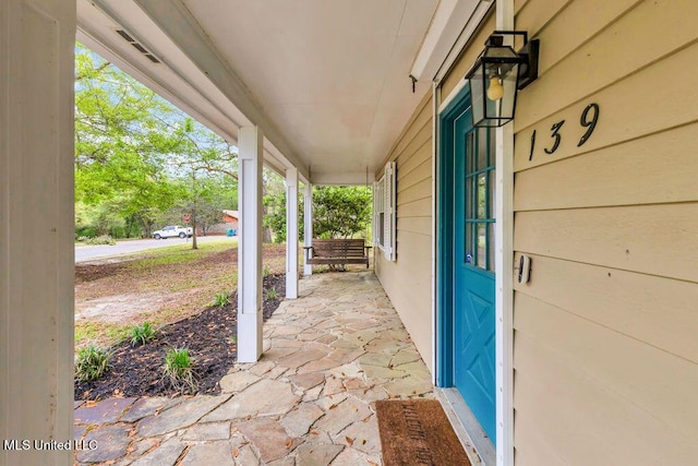 139 Booth Cir, Ocean Springs, MS 39564 - view of covered porch