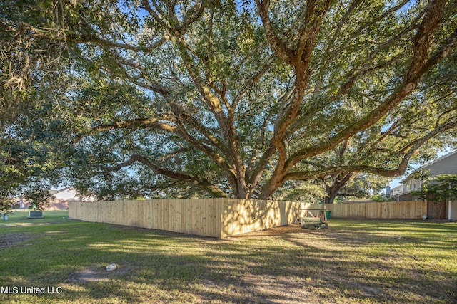 view of yard