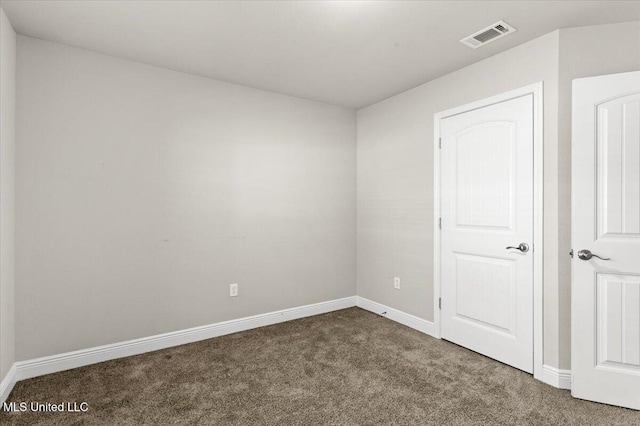 unfurnished bedroom with carpet